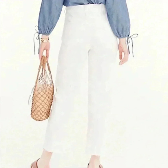 J. Crew 90’s Straight White Jeans 27 new - Picture 5 of 11